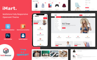 Imart - Multipurpose Ecommerce Online Store Opencart Theme