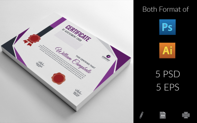 Stunning Certificate Template