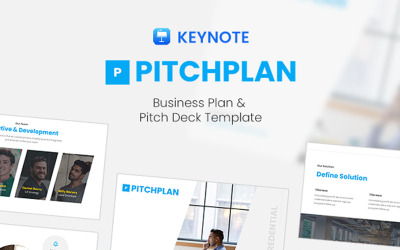 PitchPlan - Üzleti terv és Pitch Deck Keynote