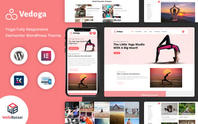 Vedga - 健身和健身房 WordPress 主题