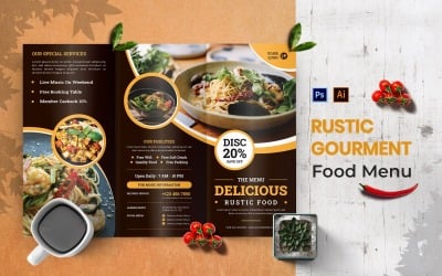 Rustic Gourment Food Menu