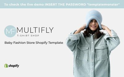 Többszörösen Baby Fashion Store Shopify téma