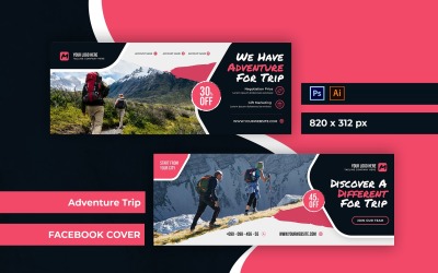Adventure Trip Facebook Cover Social Media