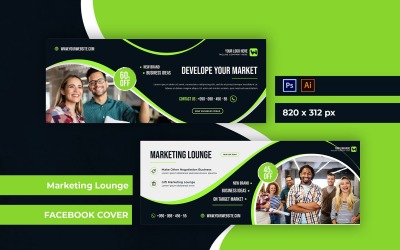 Marketing Lounge Facebook Cover Social Media