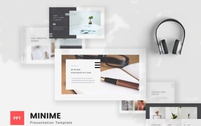 Minime - Plantilla mínima de PowerPoint