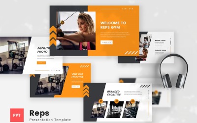 Reps - Gym PowerPoint-mall