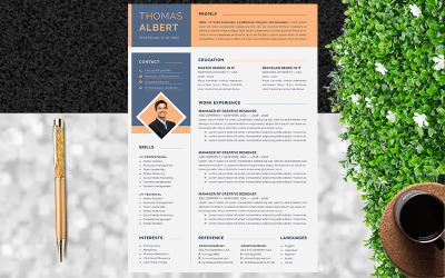 Thomas Albert Resume Template
