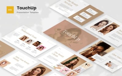 TouchUp - Šablona Prezentace Google pro péči o krásu