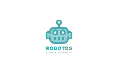 Technology Robot Logo Template