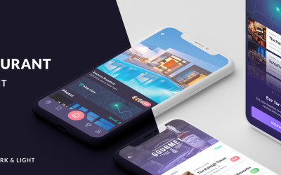 Элементы пользовательского интерфейса мобильного приложения Cabar для iOS