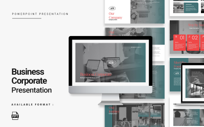 Sophisticated and Creative Business Corporate Presentation PwerPoint Template