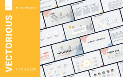 Vectorious - Pitch Deck Presentation to Win Potential Investors and Clients PowerPoint Template