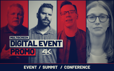 Multiscreen Digital Event Promo After Effects Template