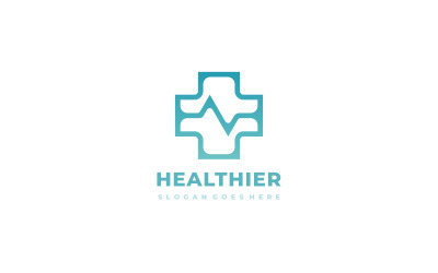 Health Care Cross Logo Template