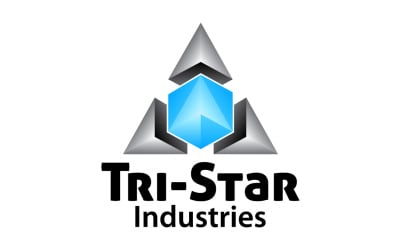 Tri-Star Industries Logo Template