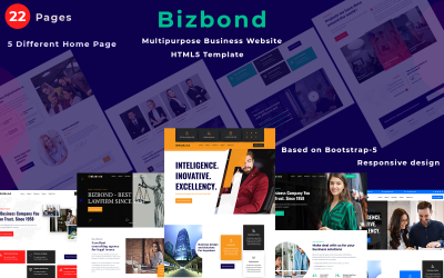 Bizbond - Çok Amaçlı HTML İş Şablonu