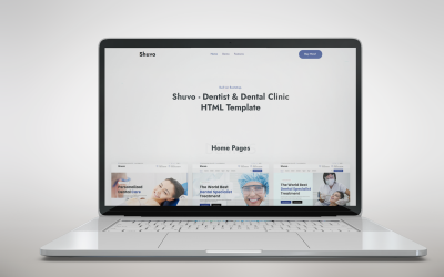 Shuvo - Fogorvos és Fogászati Klinika HTML sablon