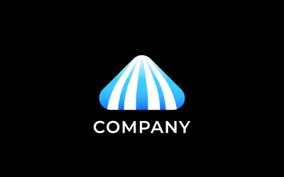 Bir Tech - Gradyan Logo Tasarım şablonu