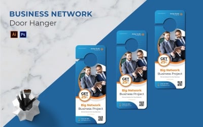 Business Network Door Hanger