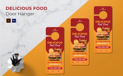 Delicious Food Door Hanger