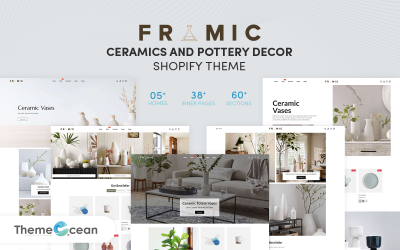 Framic - Shopify-Design für Keramik- und Töpferdekor