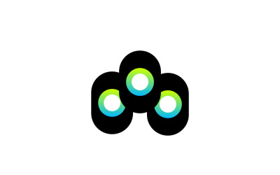 M - Tech Logo ontwerpsjabloon