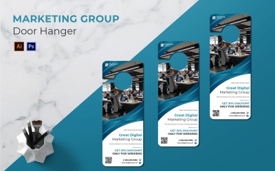 Marketing Group Door Hanger