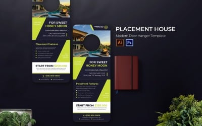 Placement House Door Hanger