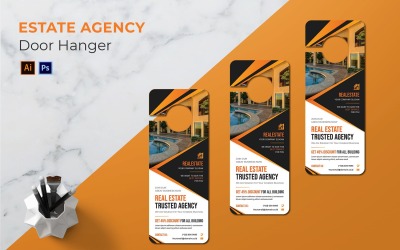 Real Estate Agency Door Hanger