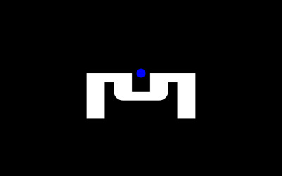 Tech - M Harfi Logo Tasarım Şablonu