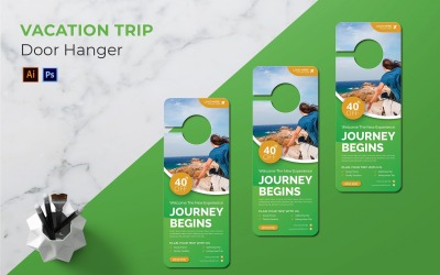Vacation Trip Door Hanger