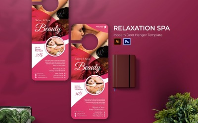 Relaxation Spa Door Hanger