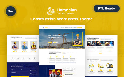 Homeplan – Konstrukce responzivní téma WordPress