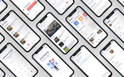 Homital - Telemedicine Mobile App UI Kit