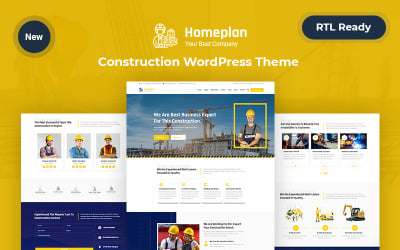Huisplan - Bouw WordPress Responsive Theme