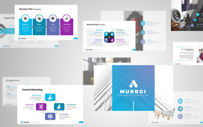 Murrgi Minimal Шаблоны презентаций PowerPoint