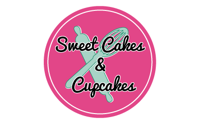Tatlı Tatlılar ve Cupcakes Logo Şablonu