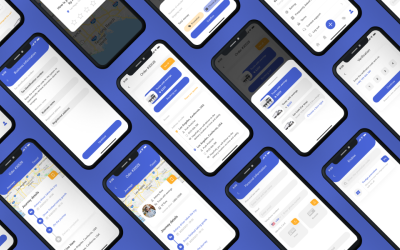 TruckGo - Kit de interfaz de usuario de la aplicación móvil de logística