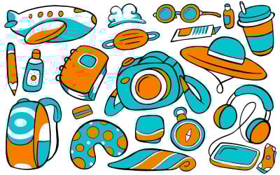 Viajes - Vector Doodle # 01