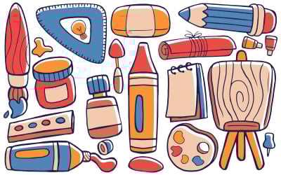 艺术工作室-涂鸦矢量 #01