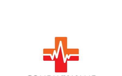 Hospital Cross Logo and Symbol Vector