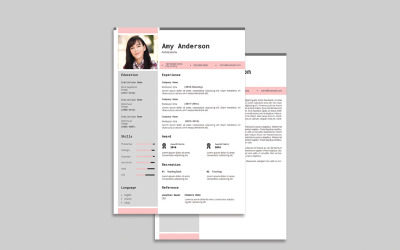 Anderson Printable Resume Template