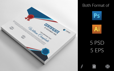 Angel Corporate Certificate Template