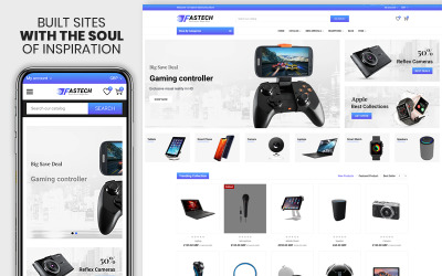 Fastech: il tema Shopify Premium reattivo per l&amp;#39;elettronica