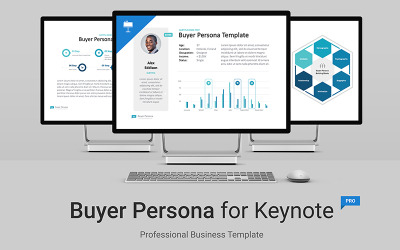 İş için Alıcı Persona Keynote şablonları