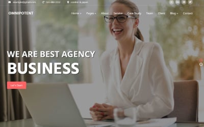Omnipotente -Multipage Business Website Template
