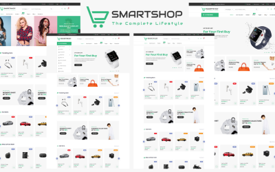 Smartshop - Plantilla HTML5 Bootstrap 5 de comercio electrónico