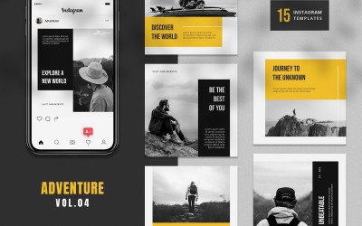Adventure Instagram Post Template Social Media