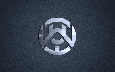 Fotorealistisk logotyp Mockup Design