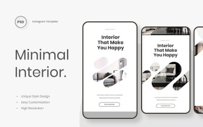 Interior Instagram Story Template